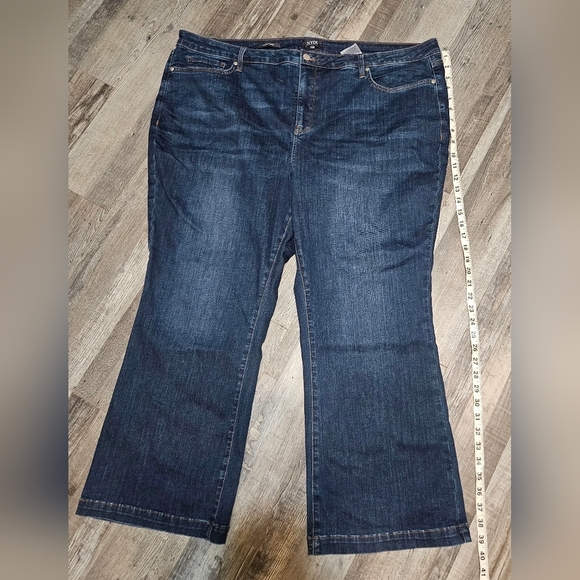 NYDJ Julia Flare Women's Blue Jeans Size 24W - Picture 3 of 8